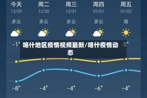 喀什地区疫情视频最新/喀什疫情动态