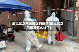 最近武汉东莞地区的疫情(最近武汉的情况怎么样了)