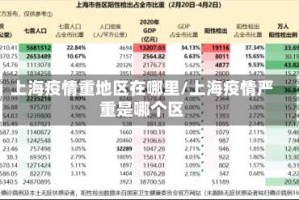 上海疫情重地区在哪里/上海疫情严重是哪个区