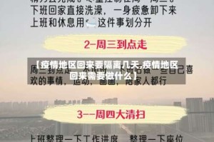 【疫情地区回来要隔离几天,疫情地区回来需要做什么】