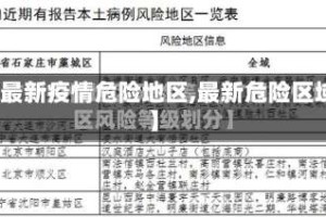 【最新疫情危险地区,最新危险区域】