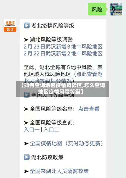 【如何查询地区疫情风险区,怎么查询地区疫情风险等级】-第1张图片