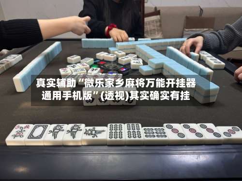 真实辅助“微乐家乡麻将万能开挂器通用手机版”(透视)其实确实有挂-第1张图片