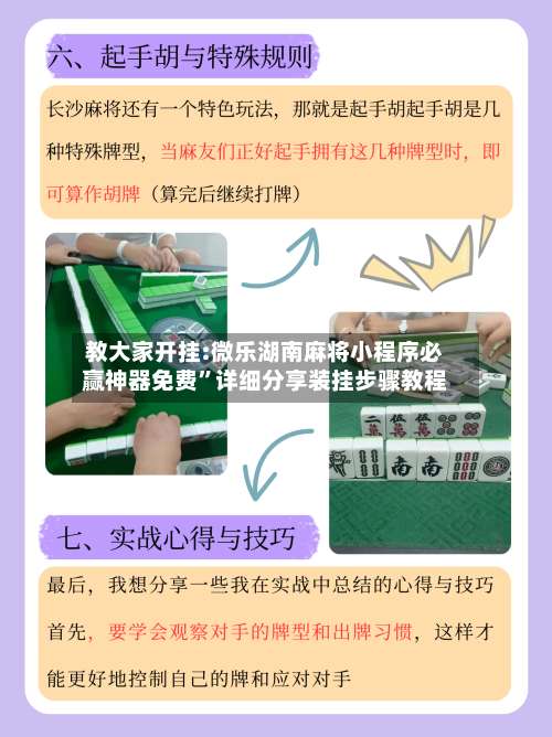 教大家开挂:微乐湖南麻将小程序必赢神器免费	”详细分享装挂步骤教程-第1张图片