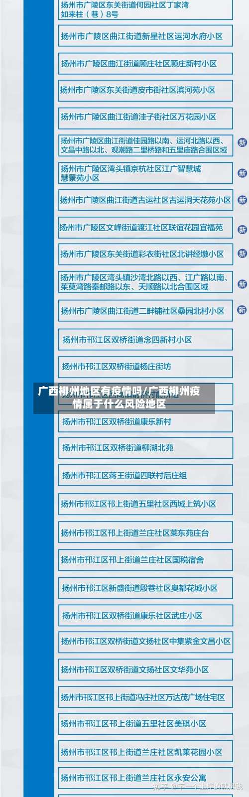 广西柳州地区有疫情吗/广西柳州疫情属于什么风险地区-第1张图片