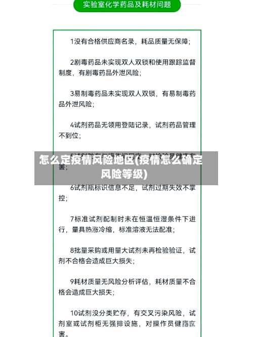 怎么定疫情风险地区(疫情怎么确定风险等级)-第2张图片