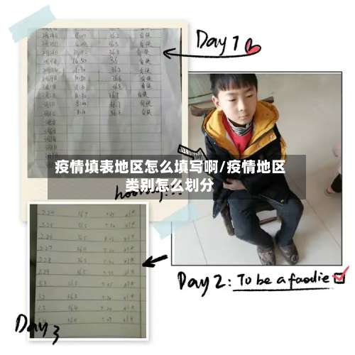 疫情填表地区怎么填写啊/疫情地区类别怎么划分-第2张图片