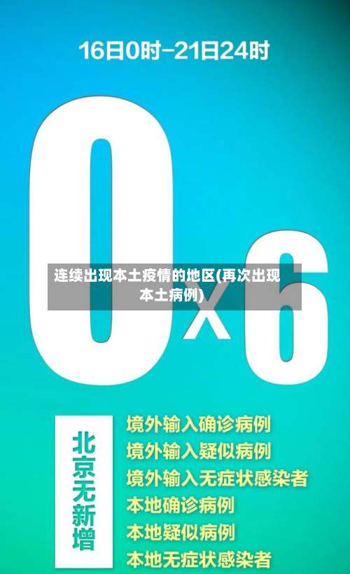 连续出现本土疫情的地区(再次出现本土病例)-第1张图片